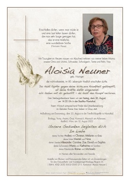 Aloisia Neuner